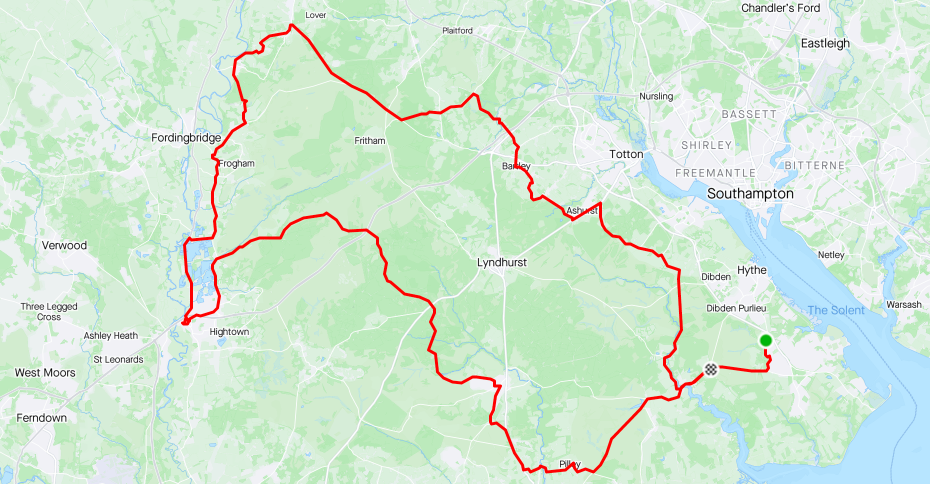 technologywithin gran fondo charity cycling event 2021 map tour